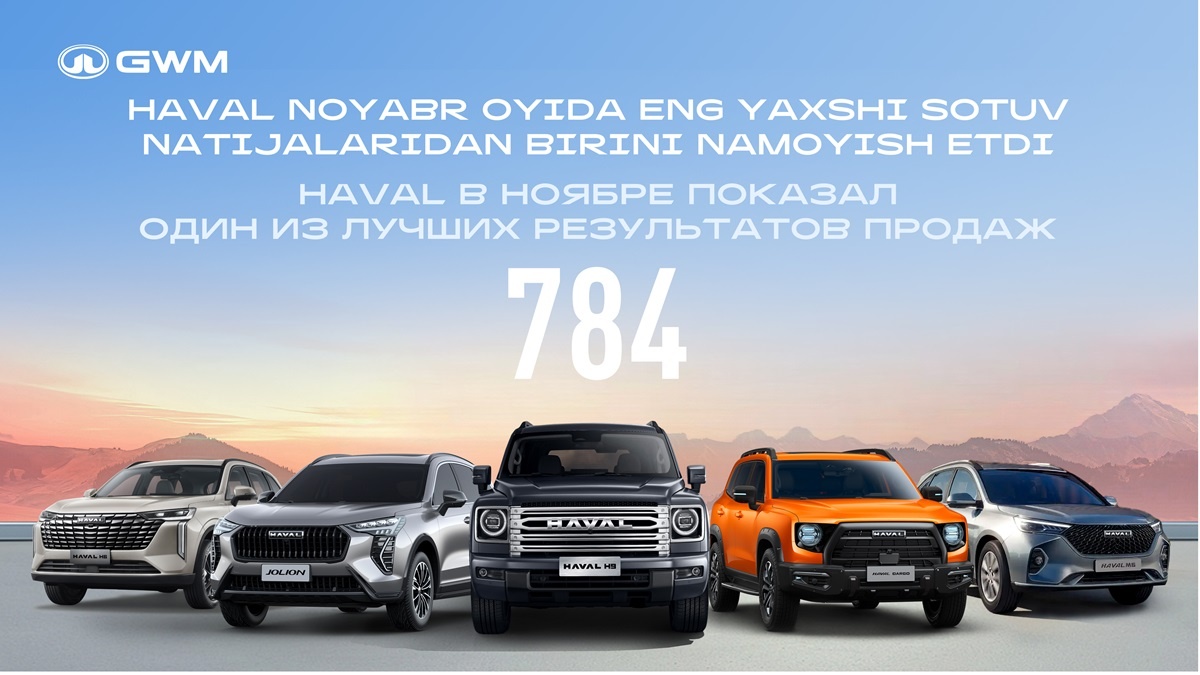 Haval в ноябре показал один из лучших результатов продаж